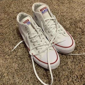 Converse Sneakers White 6.5 Womens Shoes